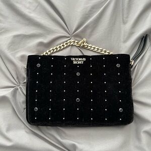 Black Velvet Evening Bag